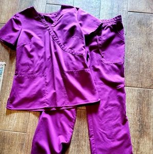 Purple Label Healing Hands Scrub Set